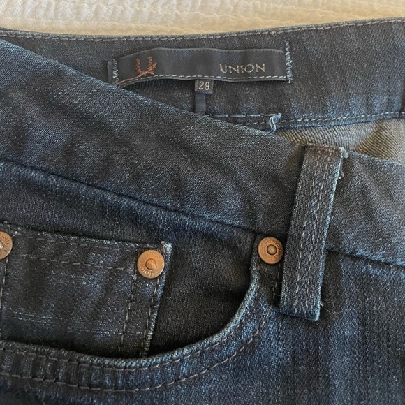 Union Flare Jeans - Onyx Style - Dark Blue Wash - Picture 4 of 8